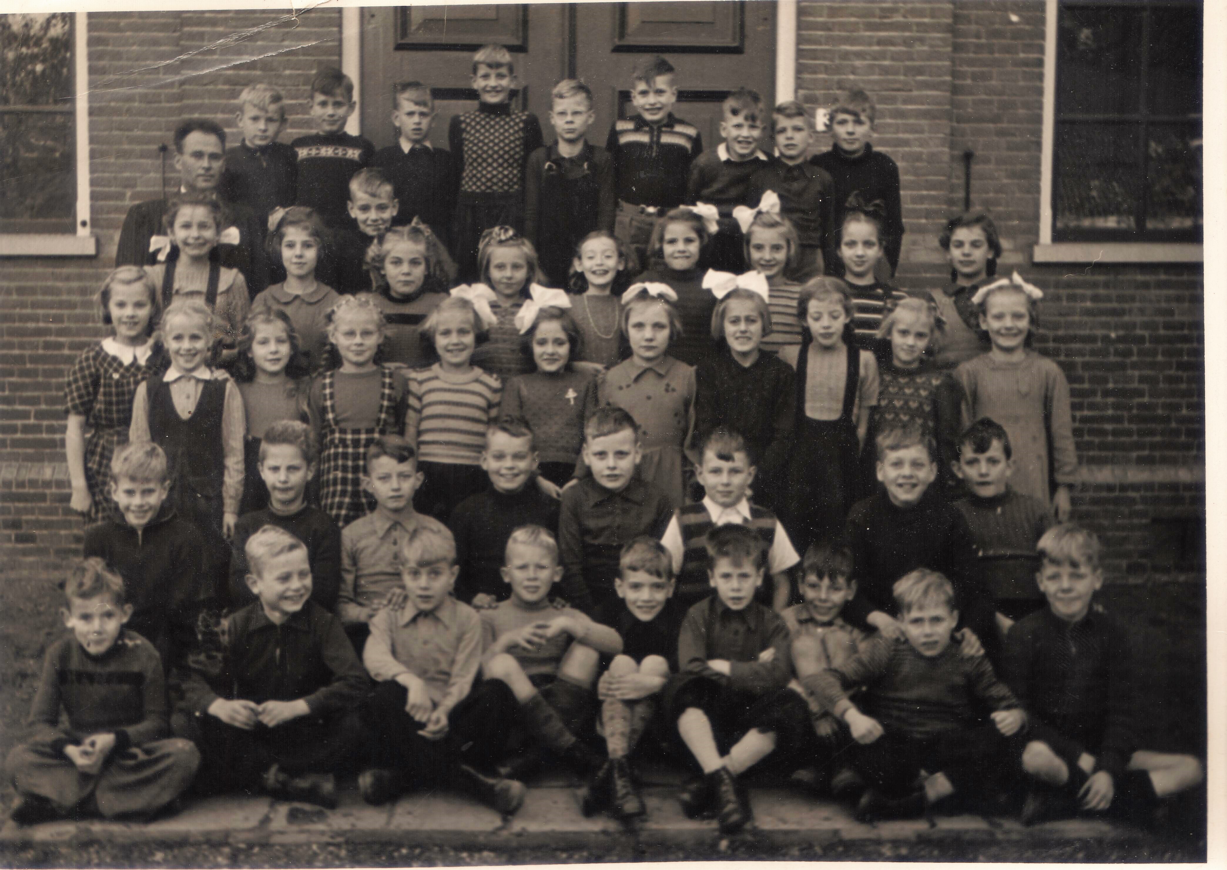 klassefoto's lagere school Hans - 1